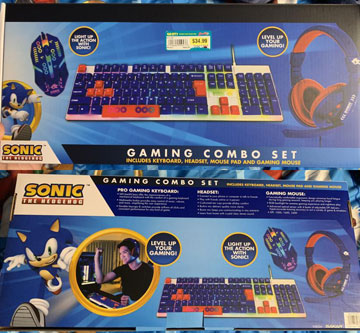 Sakar Gaming Combo Sonic Set
