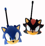 Sonic & Shadow walkie talkie heads
