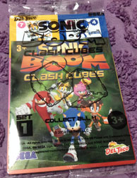 Sonic Boom Del Taco Clash Cube Package