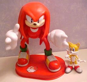 Giant Knuckles Action Figure Scale Photo