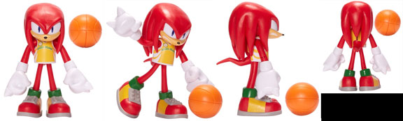 Sega Sonic The Hedgehog Knuckles Bendable Bendy Figure Jakks Pacific 2019 for sale online 