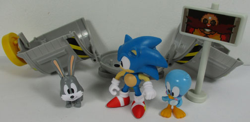 Capsule Playset Open Flicky Rocky