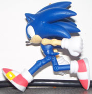 Side photo running plain Sonic