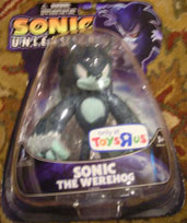 Werehog figure in the pack Toys R Us