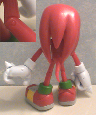 Knuckles Poser Back & Detail