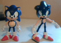 5 inch figure classic/modern comparison