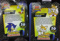 Sonic & Tails Box Back Profiles Photo