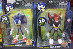 20th Anniversary Label Sonic Shadow Super Poser