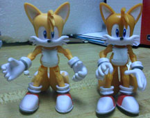 Tails Pale Yellowish Color figure