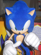 Fuzzy Sonic pose & texture photo