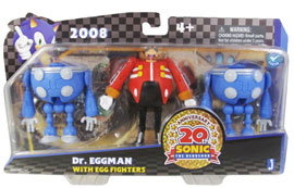 2008 Eggman & Egg Fighters Figures
