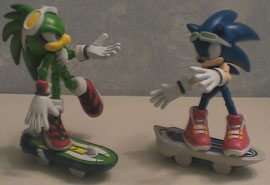 Sonic & Jet on Board Accessories
