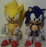 Super & Regular 5 inch Sonic compare