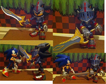 sonic and the black knight excalibur sonic toy