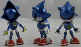 Classic Metal Sonic Mini Figure Turn Arounds
