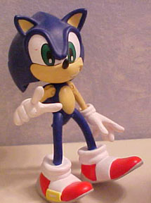 ReSaurus Sonic figure close up front