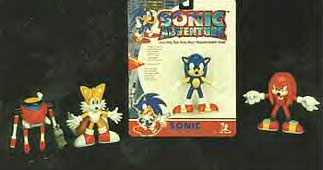 Individual pak bendy figure sonic knuckles tails e-102 unrleased