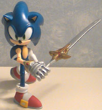 Sonic Walks Figure & Caliburn