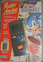Sonic LCD Pop Up Pocket Arcade Game