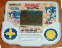 Sonic 1 Tiger Electronics LCD Game