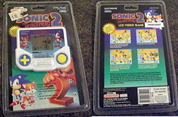 Sonic 2 Tiger LCD Game MIB Front Back