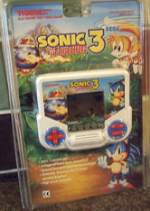 Sonic 3 Tiger Electronics Game Package