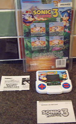 Sonic 3 LCD Package Back Photo