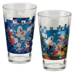 2 Pack of 16 Ounce Classic Sonic Glasses