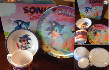 Sonic Dinnerware Set W/Box