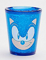 Freeze Gel Sonic Blue Face Shot Glass