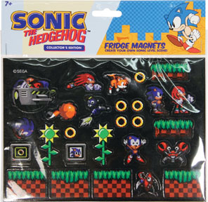 Green Hill Zone Fridge Magnet Set