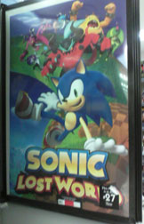Sonic Lost World K-mart poster