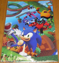 Lost World Deadly Six Group Sonic Poster