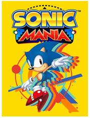 Sonic Mania Sega Shop Poster