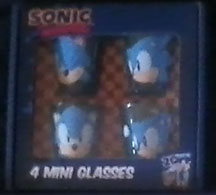 Mini Glass Shot Glass 4 Pack MIP