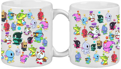 Chao in Space Variety Mug
