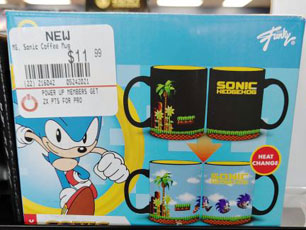 Sonic 1 Heat Change Mug MIB