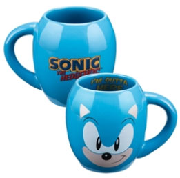 Outa Here 18 oz Oval Ceramic Mug