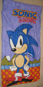 Sonic Night Purple Sleeping Bag