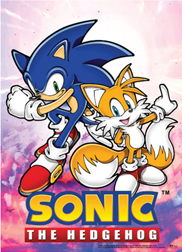 Sonic & Tails dynamic modern poster