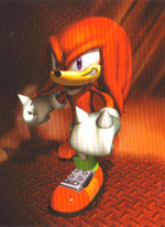 Knuckles Red Wall Scroll