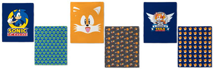 Tails & Sonic 3 Fleece Blankets