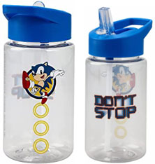 Don't Stop Sonic Plastic Sport Bottle