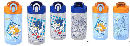 Zak 2 Pack 16 oz Bottles Sonic Tails