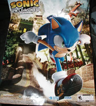 Sonic Side Unleashed Double Poster