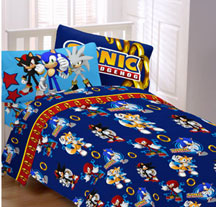 Busy Walmart Sonic Bed Set