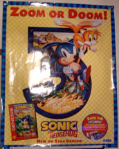 Zoom or Doom Sonic 3 Promo Poster