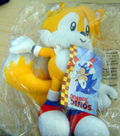 GE Entertainment MIP Tails Doll w/Tag