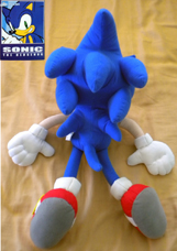 GE Modern Sonic plush & tag photo