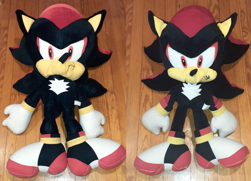 New Sonic Fists SONIC THE HEDGEHOG 10 inch Plush (Great Eastern)